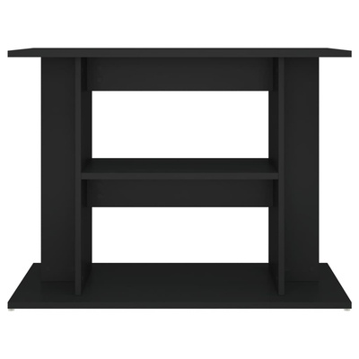 Szafka pod akwarium, czarna, 80x35x60 cm