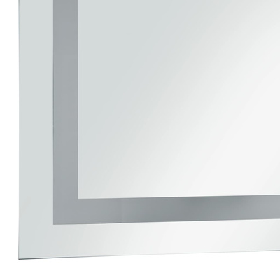 vidaXL Ścienne lustro łazienkowe z LED i czujnikiem dotykowym 60x80 cm