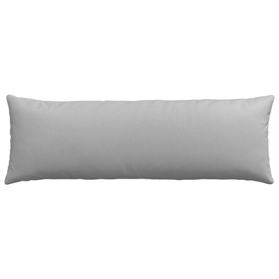 Poduszki na sofę 2 pcs Szary chmur 120 x 40 cm tkanina