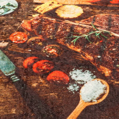 vidaXL Dywanik kuchenny, kolorowy, 60x180 cm, antypoślizgowy wariant 4