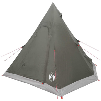 Tipi Tent Water-Resistant 3-osobowy Zielony wojskowy