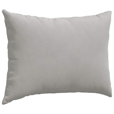 Poduszki na sofę 2 pcs Jasnoszary 70 x 50 cm tkanina