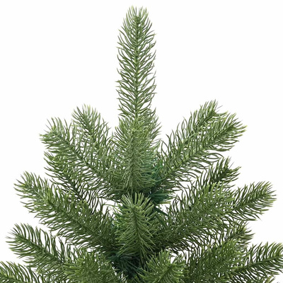 Sztuczna choinka z podstawą Zielony 150 cm PVC, PE i stal