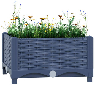 vidaXL Donica do podniesionej rabaty, 40x40x23 cm, polipropylen