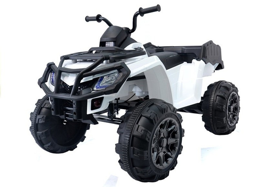 Quad Na Akumulator BDM 0909 Dla Dzieci Światła LED MP3 Biały 24V
