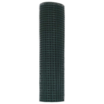 Spawana siatka ogrodzeniowa 1000 x 40 cm Zielony