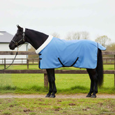 Koc dla Koni Jasny błękit 105 cm Polarowy fleece