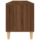 vidaXL Szafka pod TV, brązowy dąb, 100x34,5x44,5 cm
