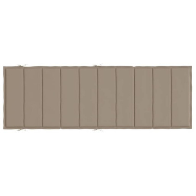 vidaXL Poduszka na leżak, taupe, 186x58x3 cm, tkanina Oxford