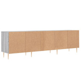 vidaXL Szafka pod TV, szary dąb sonoma, 150x30x44,5 cm