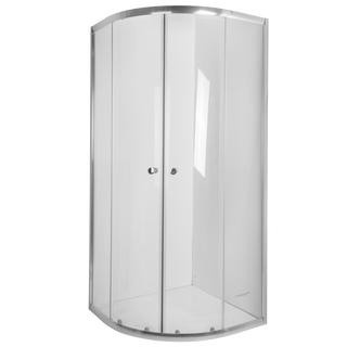 Kabina natr.półok.vitoria 80x80 pr.chrom szk. clear AK-49-185-O Invena