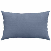 Poduszki na sofę 2 pcs Niebieski 50 x 30 cm Tkanina sztruksowa