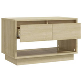 vidaXL Szafka pod TV, dąb sonoma, 70x41x44 cm materiał drewnopochodny