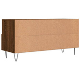 vidaXL Szafka pod TV, brązowy dąb, 102x36x50 cm