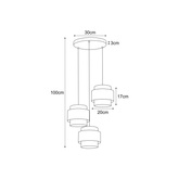 Lampa wisząca K-5232 z serii GATO