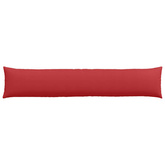 Poduszki na sofę 2 pcs Czerwony 200 x 40 cm tkanina