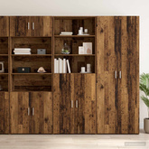 Highboard Stare drewno 70 x 42,5 x 185 cm Drewno inżynieryjne