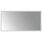 vidaXL Lustro łazienkowe z LED, 40x80 cm
