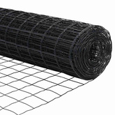 Ogrodzenie Euro 0,4 x 25 m Żelazo pokryte PVC Szary