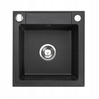 Zlewozmywak Belmondo 08 / czarny nakrapiany