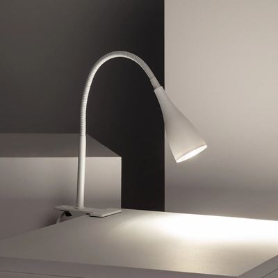 Lampa z Klamrą Biała Abruzzo Vincenzo GU10