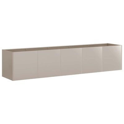 Doniczka Rusty 200x40x40 cm Stal nierdzewna