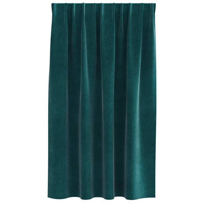 Zasłony zaciemniające 2 pcs Ciemna zieleń 140 x 140 cm Aksamit