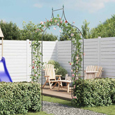 Pergola ogrodowa  do roślin pnących, ciemnozielona