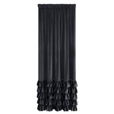 Zasłona Carli czarna 140x250