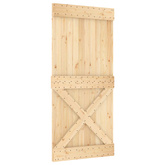 Drzwi Cross NARVIK 95x210cm Lite Drewno Sosnowe (Nieobrobione)