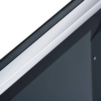 vidaXL Ścienne lustro łazienkowe z LED, 50 x 60 cm