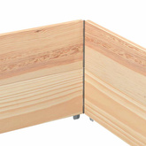 Nadstawki paletowe, 2 szt., 150x100 cm, drewno sosnowe