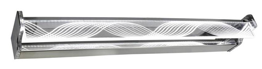 Lampa ścienna listwa LED 14W stal nierdzewna BATIK 21-53329