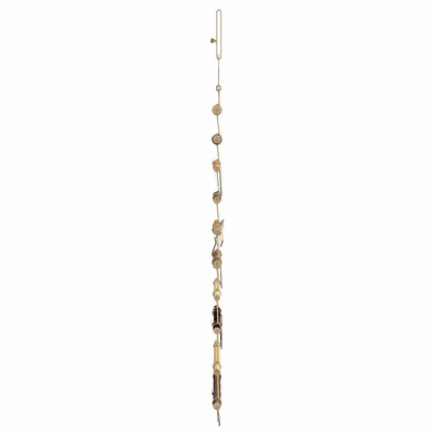 Choinka z 30 diodami LED Naturalny 90 cm jesion lite drewno