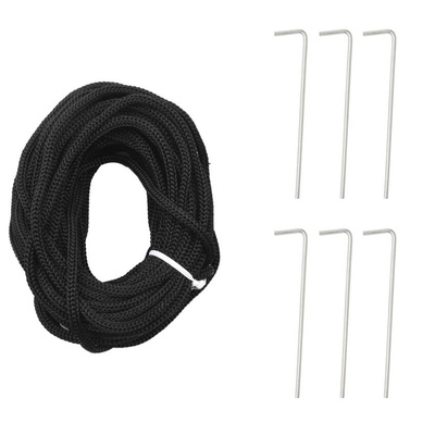 vidaXL Choinka z lampek, z kołkami, 220 kolorowych LED, 180 cm
