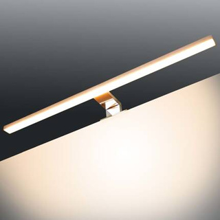 vidaXL Lampa nad lustro, 8 W, ciepłe, białe światło