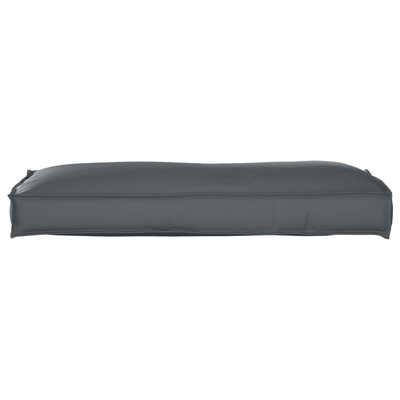 Poduszka Antracyt 120 x 40 x 12 cm Materiał Oxford