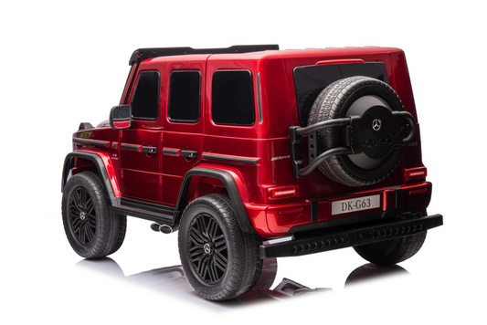 Auto Na Akumulator Mercedes G63 4X4 XXL 24V14AH Czerwony Lakierowany