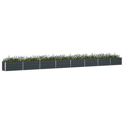 Donica Antracyt 770 x 50 x 45 cm Stal Galwanizowana