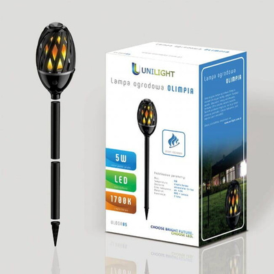 Nastrojowa Lampa ogrodowa  OLIMPIA  pochodnia