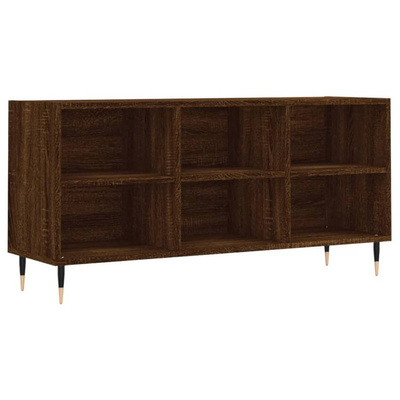 vidaXL Szafka pod TV, brązowy dąb, 103,5x30x50 cm
