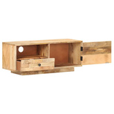 vidaXL Szafka pod TV, 90x30x35 cm, lite drewno mango