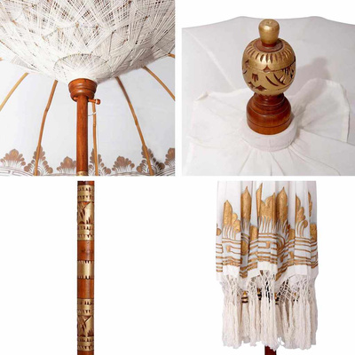 Baliński Parasol Kremowy 215 x 215 x 260 cm