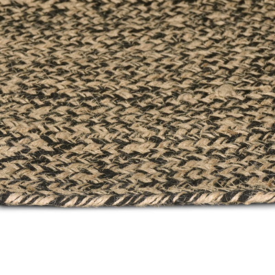 Dywany pokojowe Naturalny i czarny 80 x 250 cm Juta