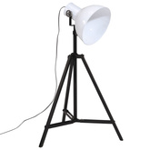 Lampa stojąca, 25 W, biała, 61x61x90/150 cm, E27