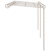 Pergola ogrodowa, antyczny brąz, 6x3x2,5 m, żelazo