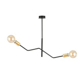 Lampa sufitowa BOLT 2 BLACK GOLD