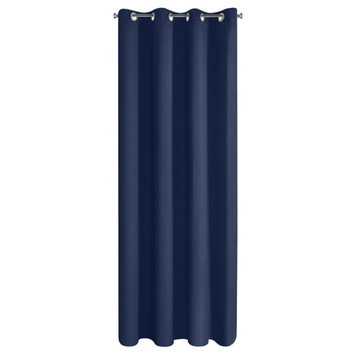 Zasłona Logan granatowa 135x270
