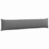 Poduszki na sofę 2 pcs Ciemnoszary 200 x 40 cm tkanina
