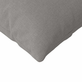 Poduszki na sofę 2 pcs Ciemnoszary 200 x 40 cm tkanina